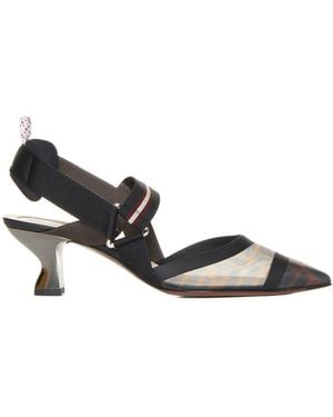 Fendi Â€Œcolibrã¬ Slingbackâ€ - White