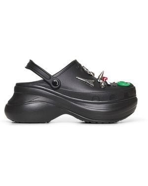 Balenciaga Crocs Jibbitz Clogs - Black