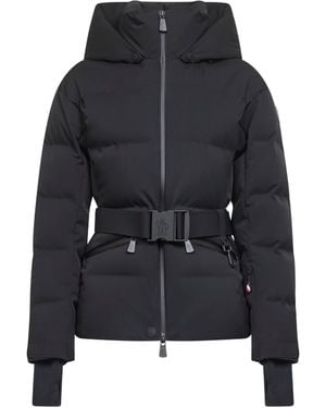 Moncler Piumino Da Sci Con Cappuccio Tolima - Nero