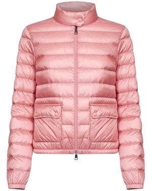 Moncler Light Lans Packable Short Down Jacket - Pink