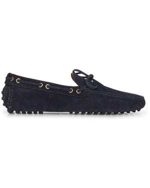 Car Shoe The Original Suede Driving Shoes - Blue