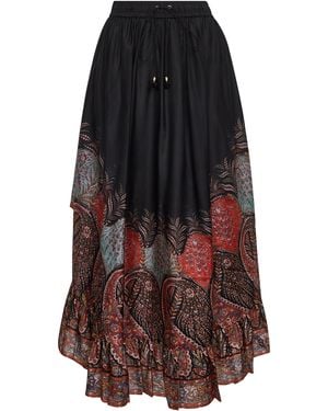 Zimmermann Maxi Gonna Rhiannon - Multicolore