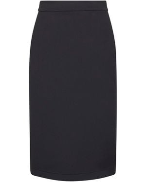 Moncler Genius Moncler X Ee72 By Edward Enninful Neoprene Skirt - Blue
