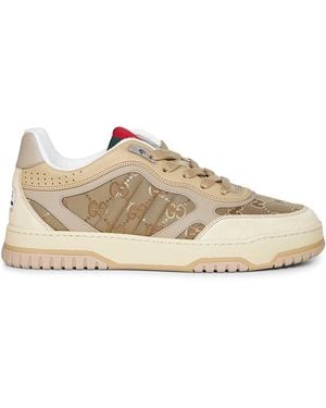 Gucci Re-Web Trainers - Natural