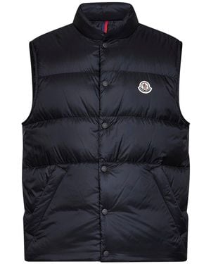 Moncler Tuquerouye Padded Vest - Blue