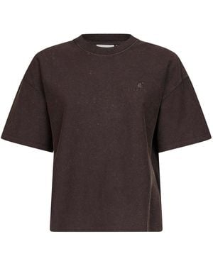 Carhartt Tobacco S/S Lambert T-Shirt - Brown