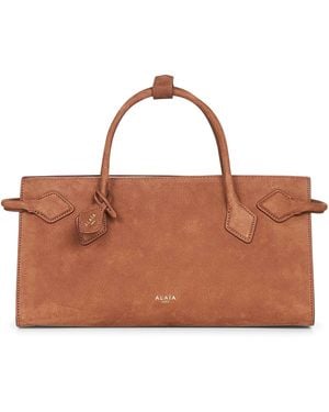 Alaïa Alaã¯A Le Teckel East West Tote Bag - Brown