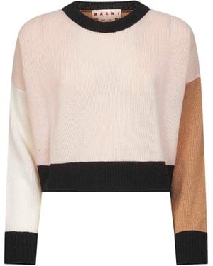 Marni Maglia Cropped - Rosa