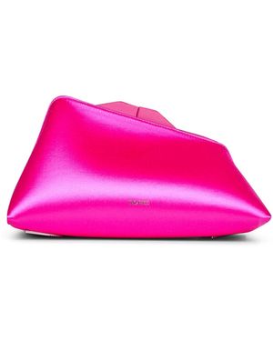 The Attico Fuchsia "8.30Pm" Oversized Clutch Bag - Pink