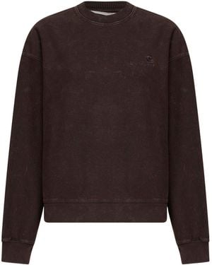 Carhartt Crew Neck Nelson Cotton Sweatshirt - Brown