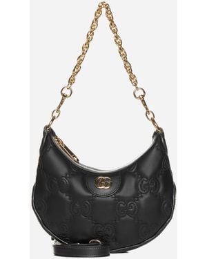 Gucci Gg Matelasse Leather Mini Bag in Black Lyst UK