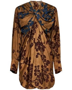 Uma Wang Top Lungo Terry - Marrone