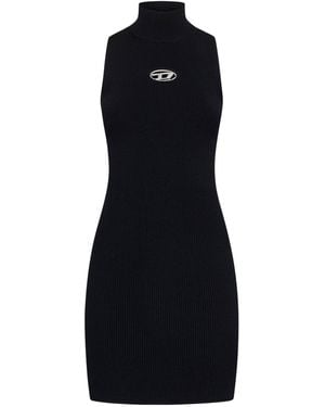 DIESEL M-Onervax-A Knit Dress - Black