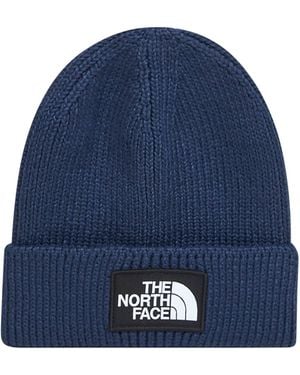 The North Face Tnf Box Logo Beanie - Blue