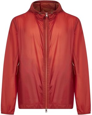 Moncler Genius Hamlin Hooded Windbreaker - Red