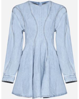 Haikure Delilah Denim Dress - Blue