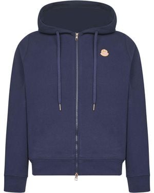 Moncler Genius Moncler X Gilga Farm Zip-Up Hoodie - Blue