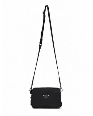 PRADA VIAGGIO Crossbody Bag - Black