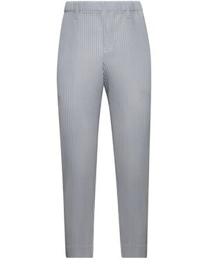 Homme Plissé Issey Miyake Basics Pants - Gray