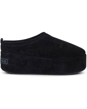 Balenciaga Sabot Con Zeppa Alaska Soft - Nero