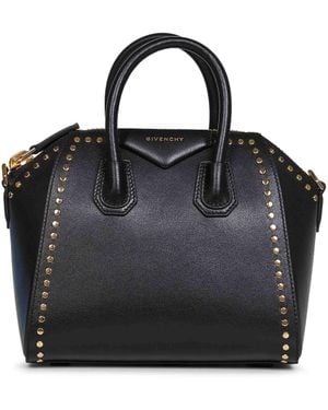 Givenchy Antigona Mini Studded Handbag - Black