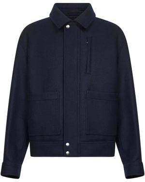 Dries Van Noten Veperny Jacket By - Blue
