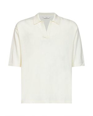 Hevò Polo Oversize Taranto - Bianco