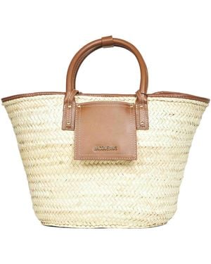Jacquemus Light The Soli Beach Basket Bag - Brown