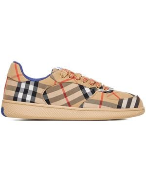 Burberry Terrace Check Trainers - Multicolour
