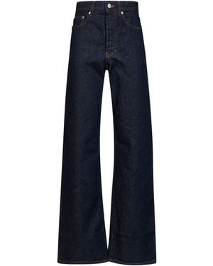 Dries Van Noten Cotton Denim Peyton Jeans - Blue