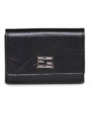 Fendi Card Case Tube Card Holder - White
