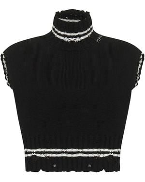 Marni Gilet Corto - Nero