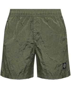 Stone Island Shorts Da Mare - Verde
