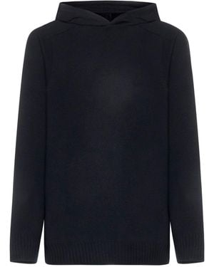 D 40 Felpa Con Cappuccio - Blu