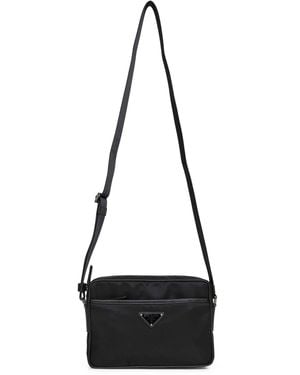 PRADA VIAGGIO Crossbody Bag - Black