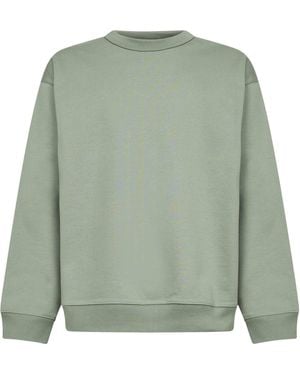 Dries Van Noten Sage Cotton Oversized Sweatshirt - Green