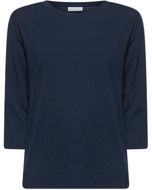 Dries Van Noten Cotton Jersey T-Shirt - Blue