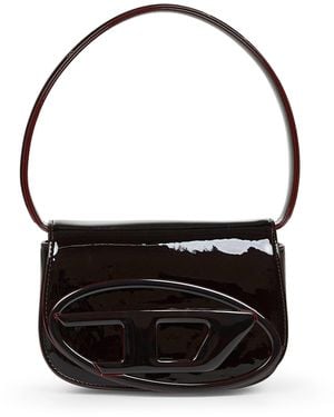 DIESEL Burgundy 1Dr Shoulder Bag - Black