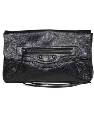 Balenciaga Le City Clutch - White
