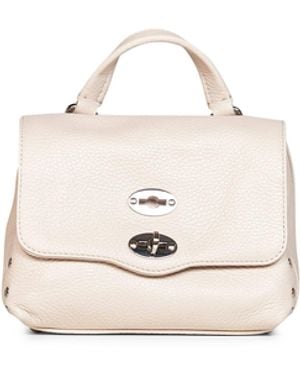 Zanellato Borsa A Mano Postina Baby Bianco Carnaroli - Neutro