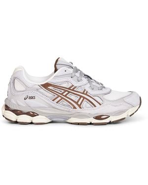 Asics Cream And Cement Gel-Nyc Trainers - White