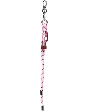 DIESEL Rope Ii Keychain - Pink