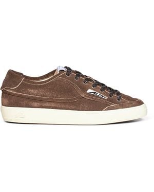 AUTRY CAPSULE Mustang Suede Windscape Low Trainers - Brown