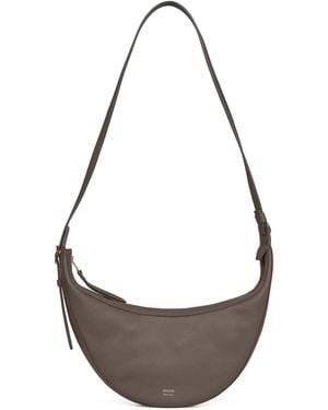 KHAITE Borsa Crossbody Small Augustina Grigia - Metallizzato