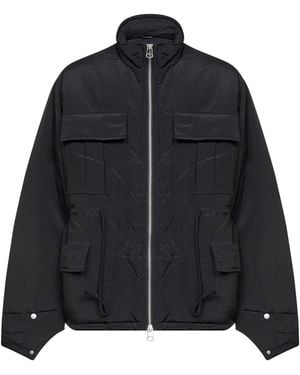 Oamc Peacemaker Padded M65 Field Jacket - Black