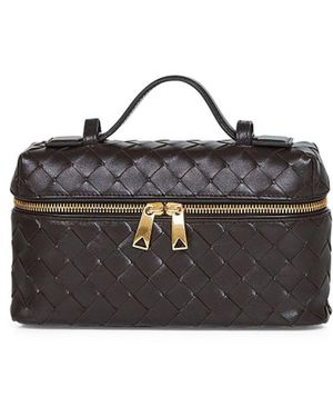 Bottega Veneta Fondant Bang Bang Vanity Case - Black
