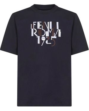 Tシャツ・カットソー FENDI Men T Shirts FZC358AU7S Brown Fendi T-shirts for Men | Online Sale up to 48% off | Lyst