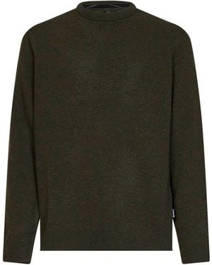 Barbour Lambswool Holden Crewneck Sweater - Green