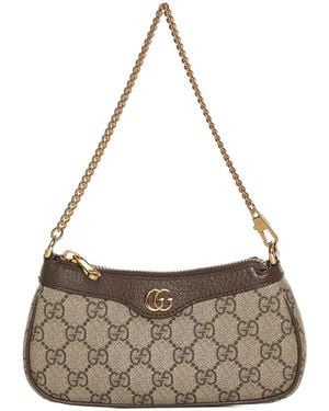 Gucci Ophidia Gg Mini Bag - Metallic