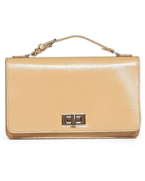 Fendi Light Peekaboo Wallet On Chain - Natural